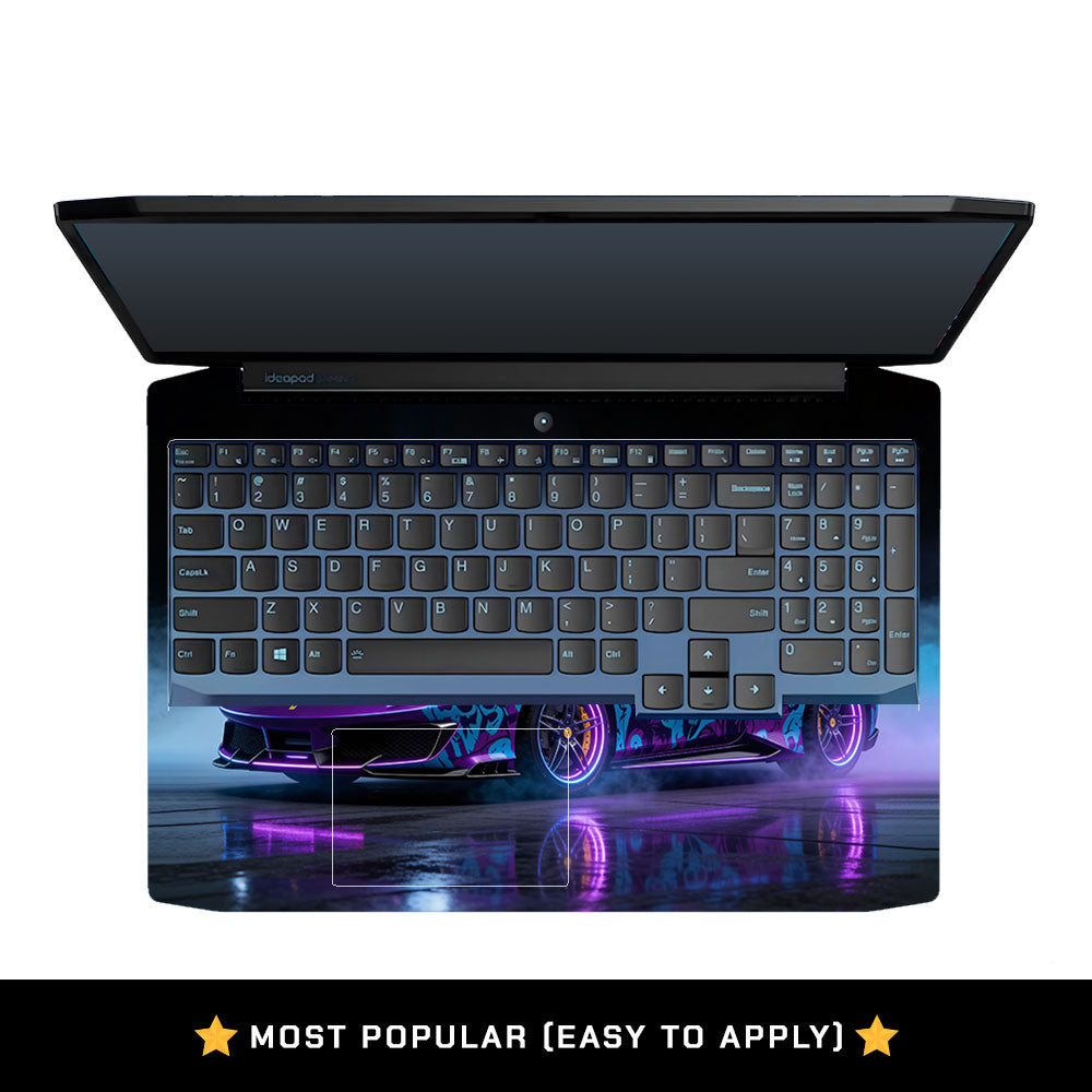 Psycho Drive Supercar Lenovo IdeaPad Gaming 3 15ARH05 and 15IMH05 Laptop Skin