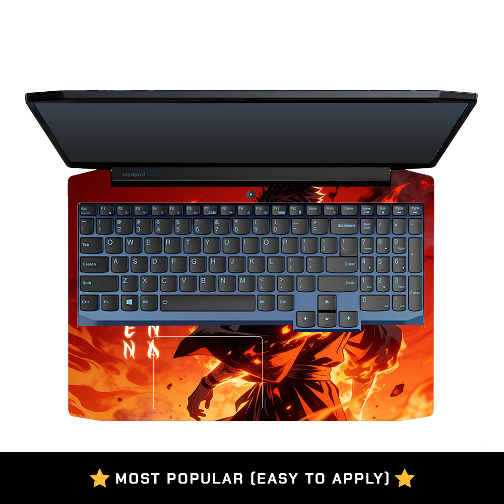Anime Curse Demon Lenovo IdeaPad Gaming 3 15ARH05 and 15IMH05 Laptop Skin