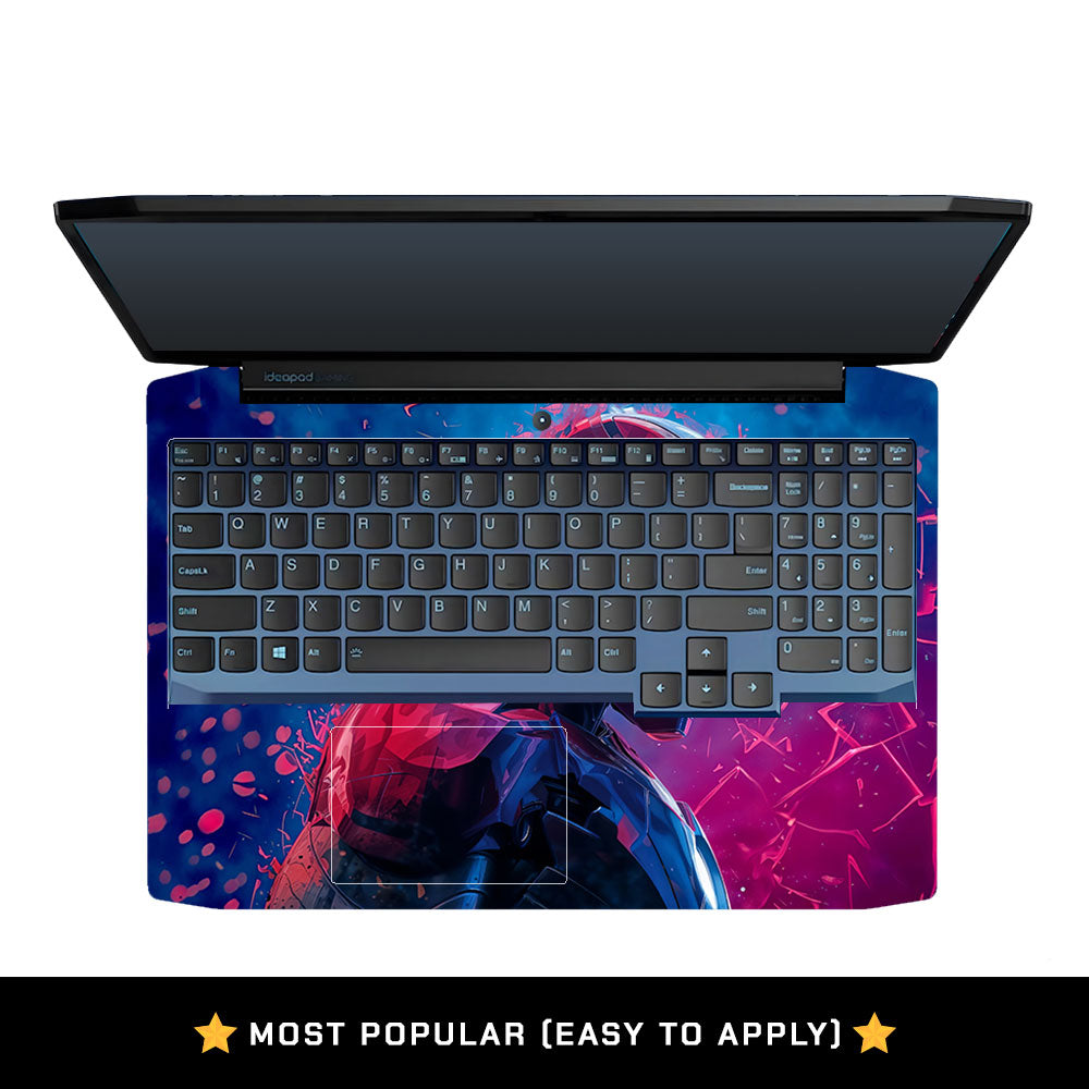 Neon Armored Hero Lenovo IdeaPad Gaming 3 15ARH05 and 15IMH05 Laptop Skin