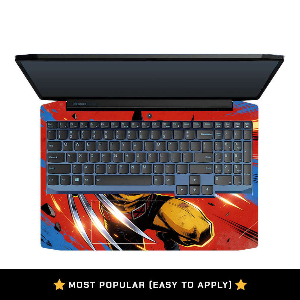 Claw Comic Hero Lenovo IdeaPad Gaming 3 15ARH05 and 15IMH05 Laptop Skin