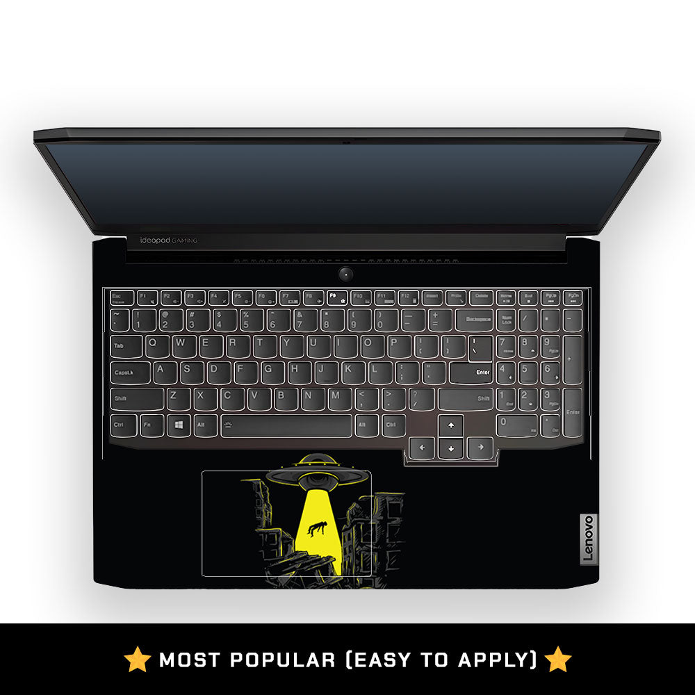 Alien Abduction Lenovo IdeaPad Gaming 3 15ACH6 and 15IHU6 Laptop Skin