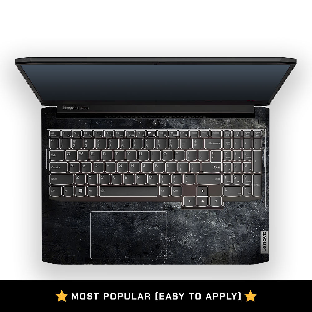 Dark Slate Armor Lenovo IdeaPad Gaming 3 15ACH6 and 15IHU6 Laptop Skin