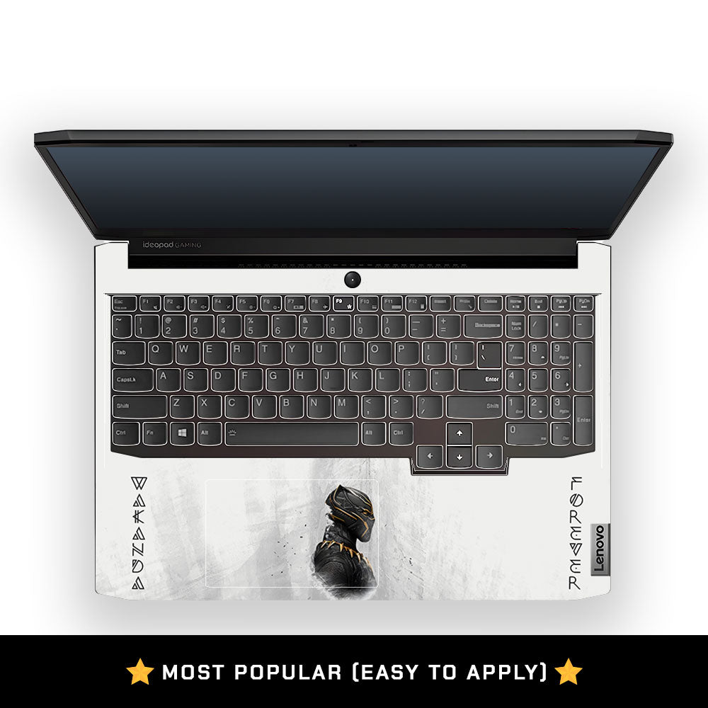 Wakanda Forever Black Panther Lenovo IdeaPad Gaming 3 15ACH6 and 15IHU6 Laptop Skin