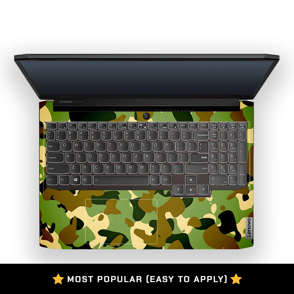 Desert Brown Camo Lenovo IdeaPad Gaming 3 15ACH6 and 15IHU6 Laptop Skin
