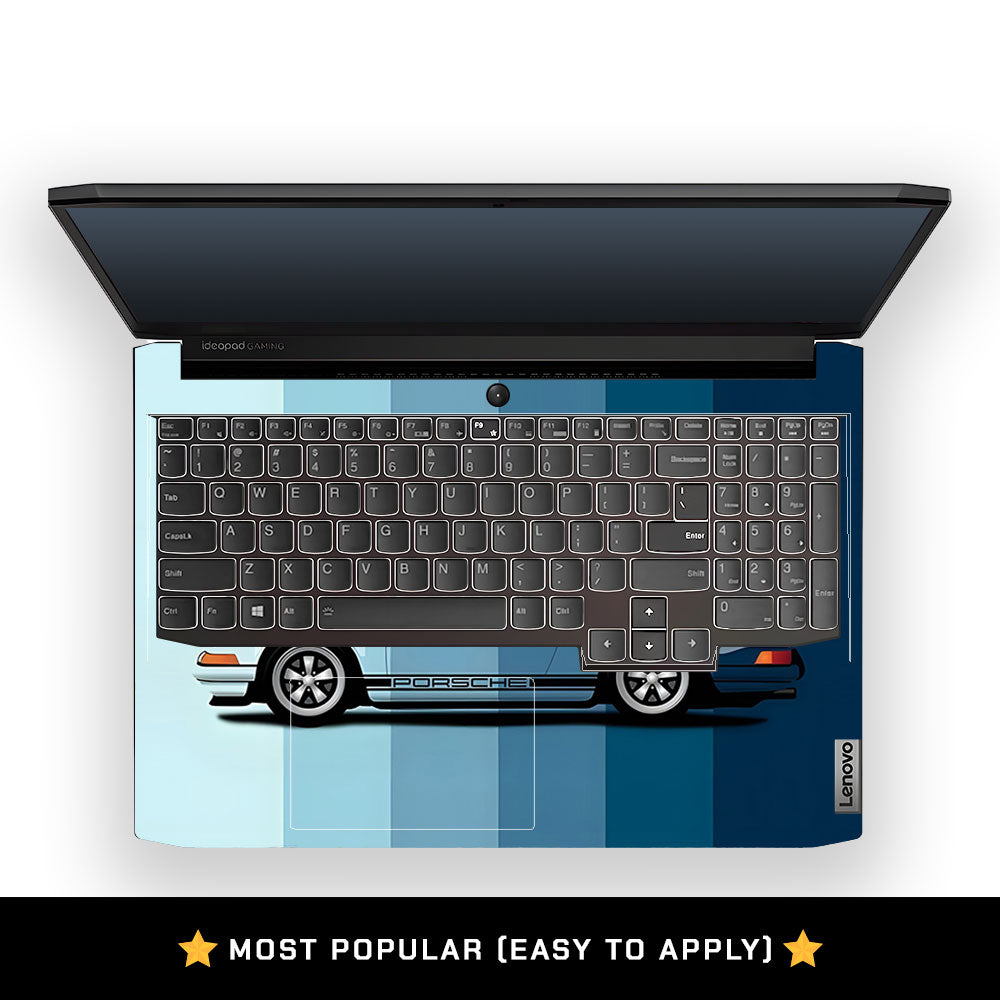 Porsche 911 Lenovo IdeaPad Gaming 3 15ACH6 and 15IHU6 Laptop Skin