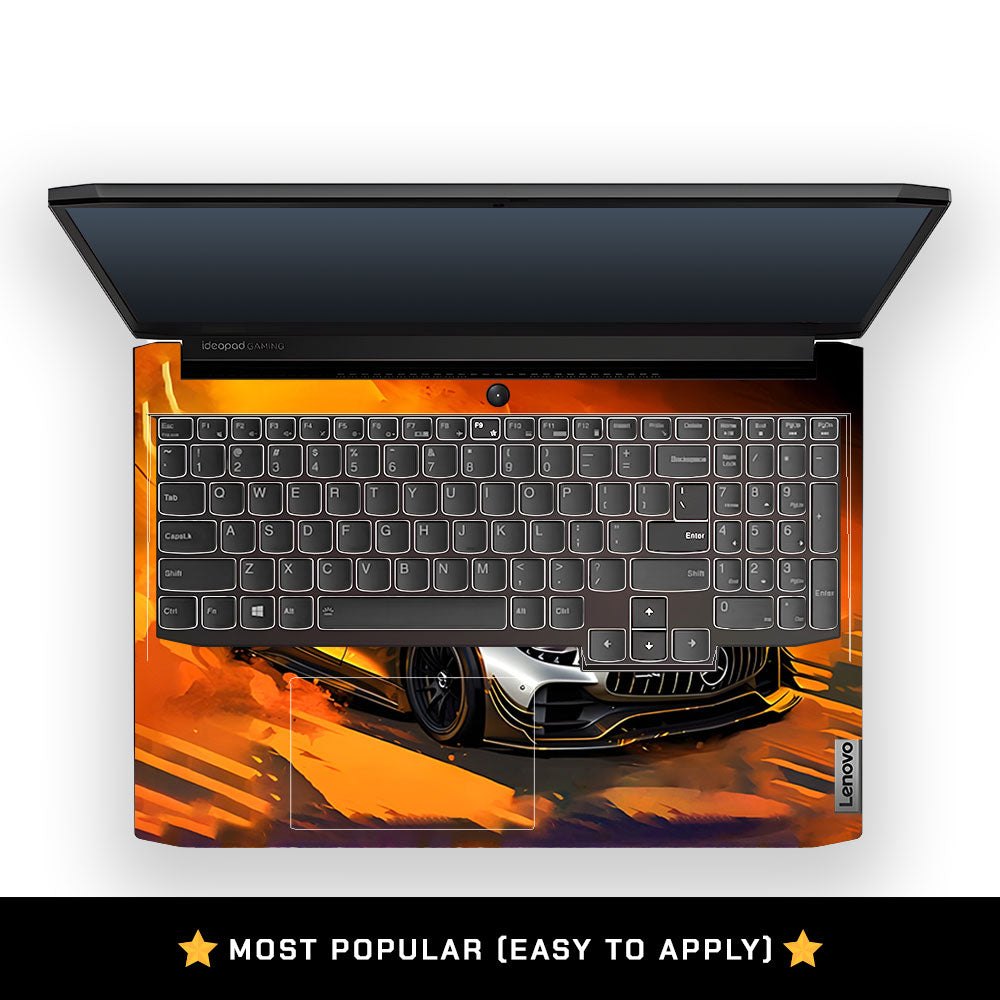 Mercedes-AMG GT Lenovo IdeaPad Gaming 3 15ACH6 and 15IHU6 Laptop Skin