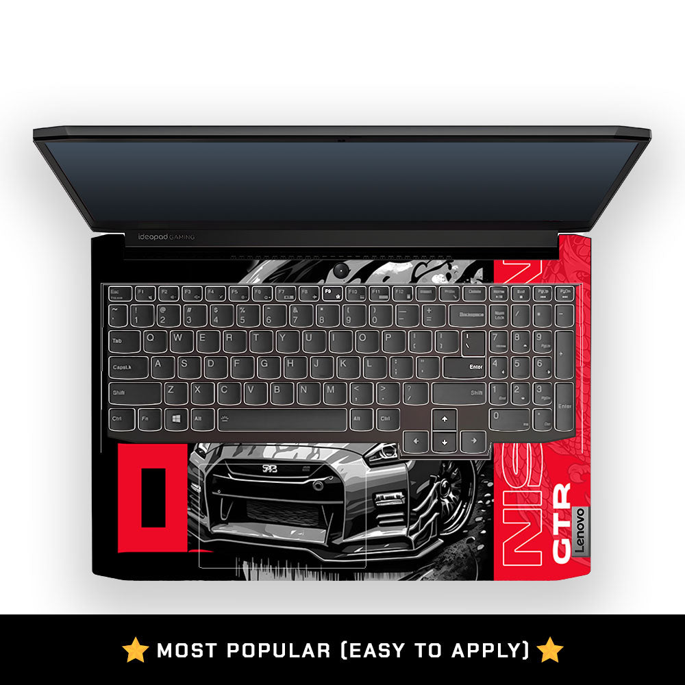 Nissan GTR Thrill Lenovo IdeaPad Gaming 3 15ACH6 and 15IHU6 Laptop Skin