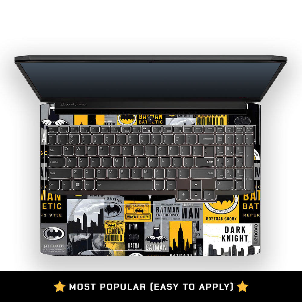 Dark Hero Collage Lenovo IdeaPad Gaming 3 15ACH6 and 15IHU6 Laptop Skin