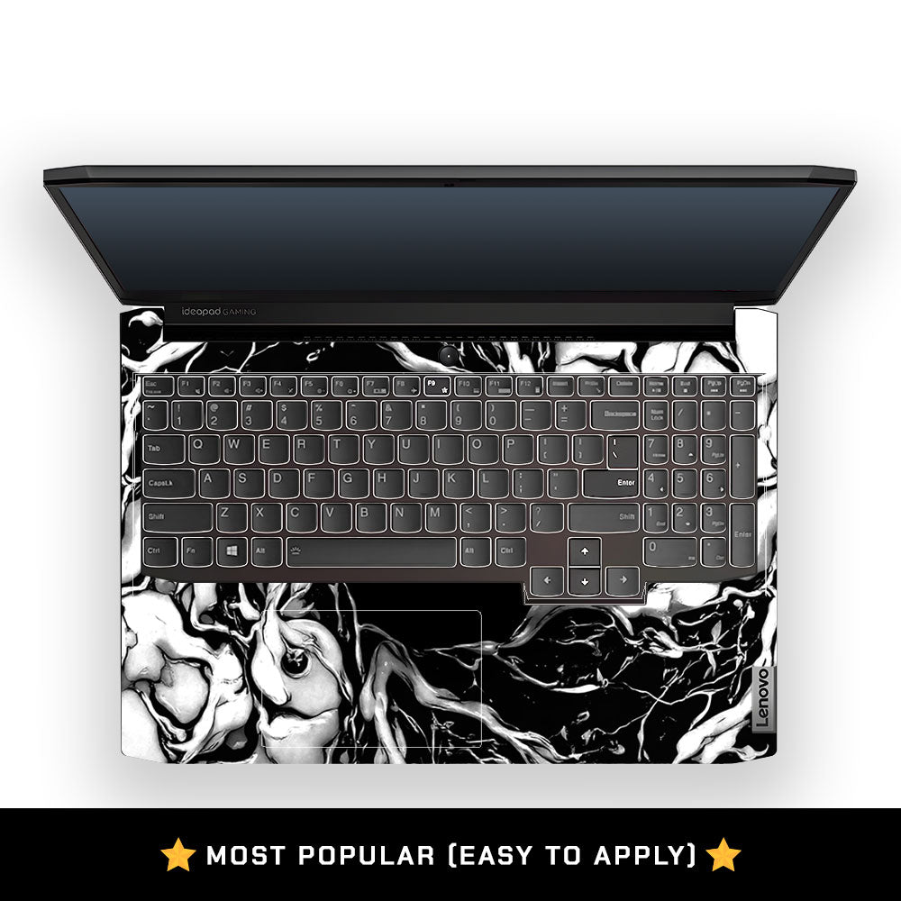Spiderman Web Black Lenovo IdeaPad Gaming 3 15ACH6 and 15IHU6 Laptop Skin