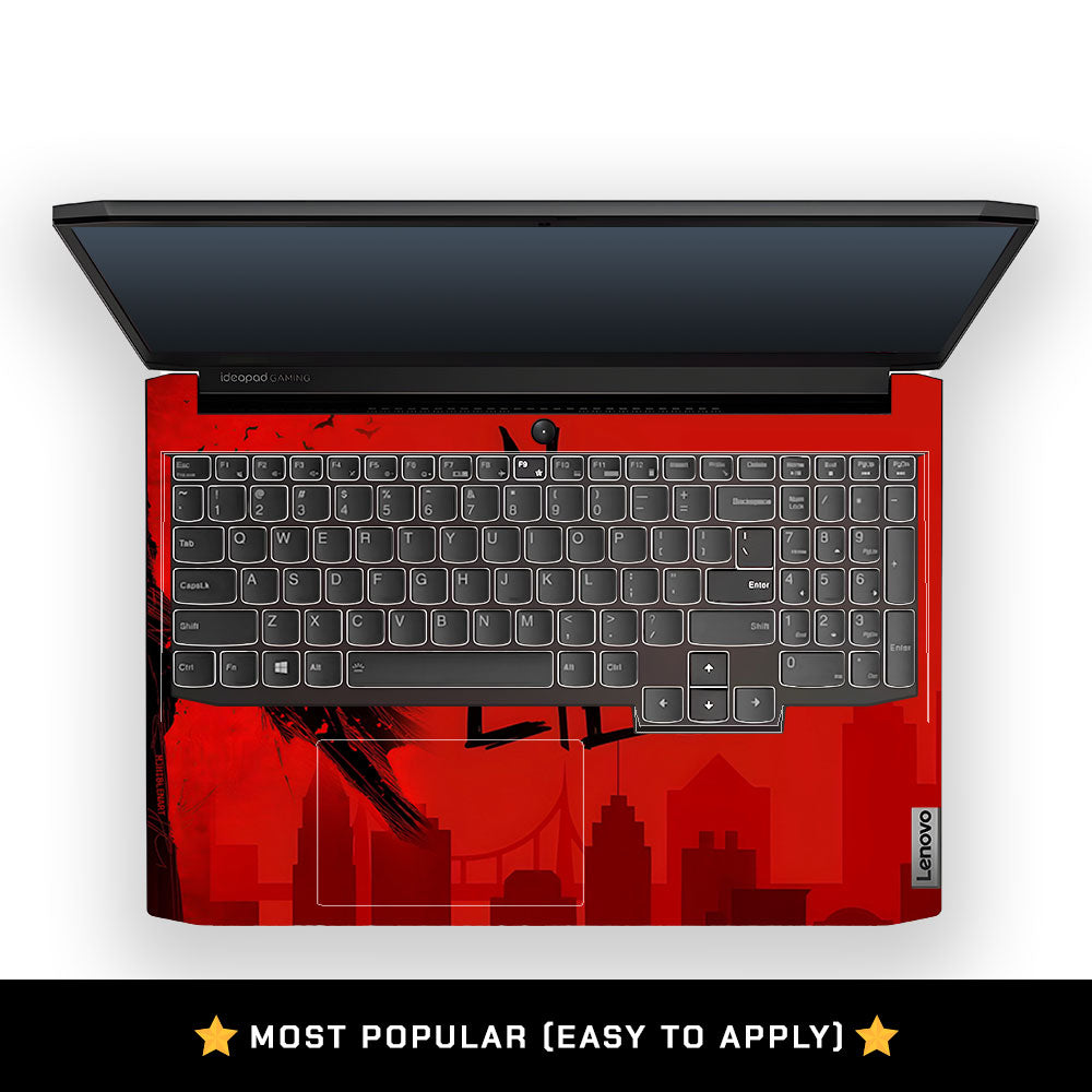 Masked Vigilante Hero Lenovo IdeaPad Gaming 3 15ACH6 and 15IHU6 Laptop Skin