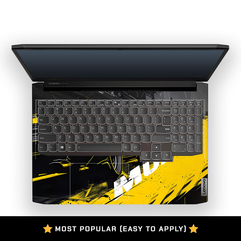 Black Muscle Lenovo IdeaPad Gaming 3 15ACH6 and 15IHU6 Laptop Skin