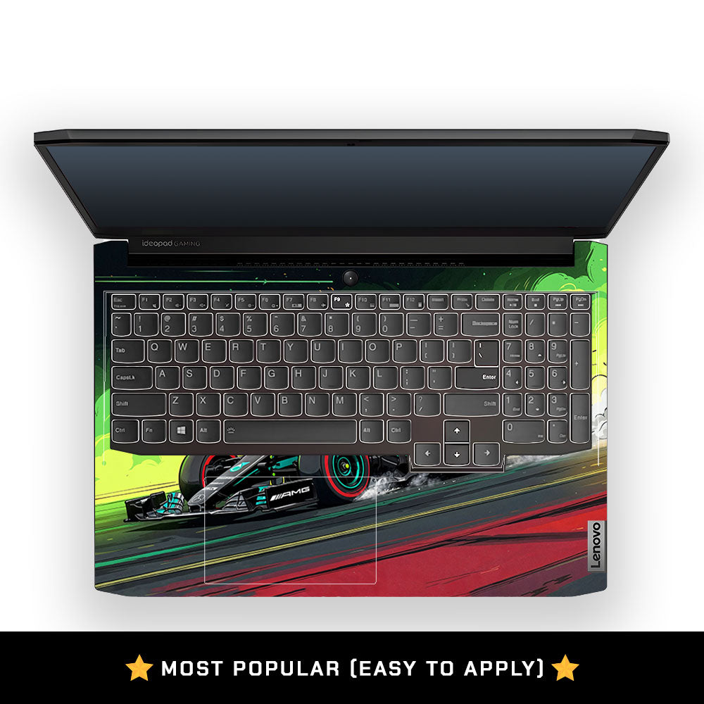 W15 F1 Red Bull x AMG Velocity Lenovo IdeaPad Gaming 3 15ACH6 and 15IHU6 Laptop Skin