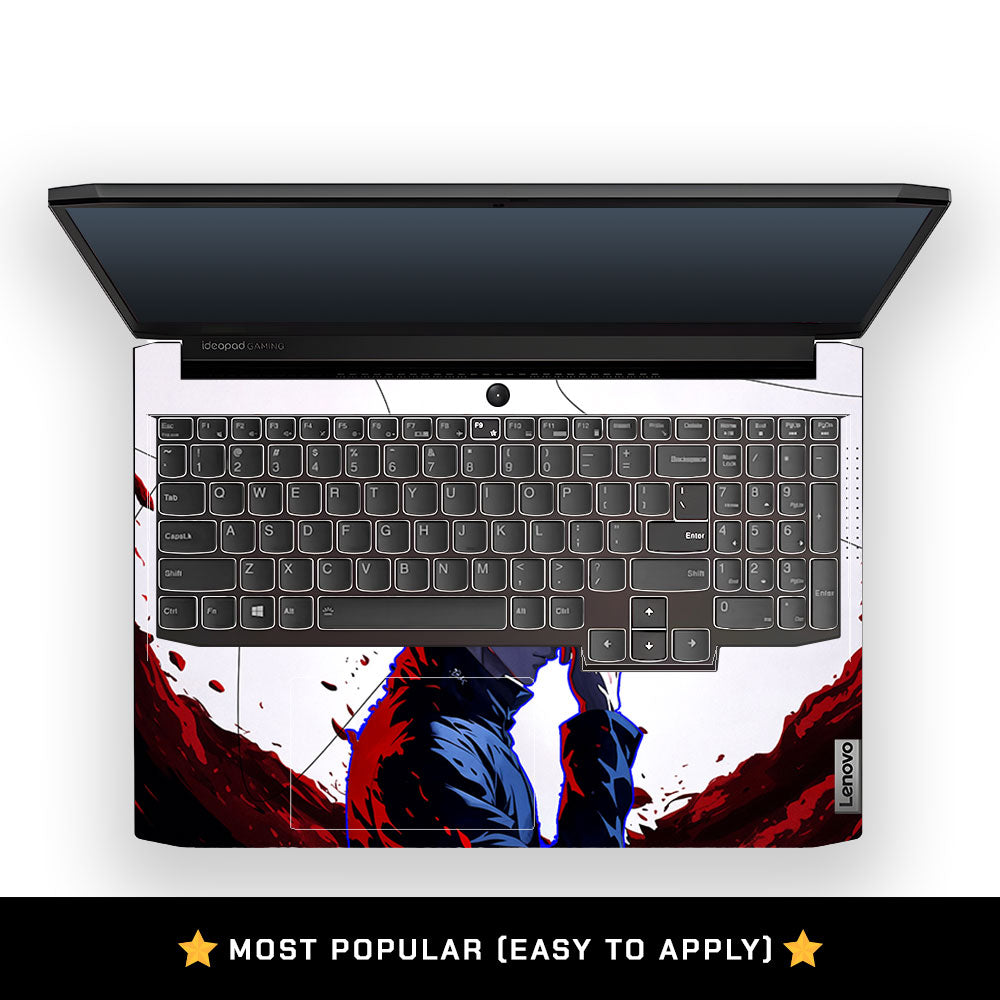Blue Aura Sorcerer Lenovo IdeaPad Gaming 3 15ACH6 and 15IHU6 Laptop Skin