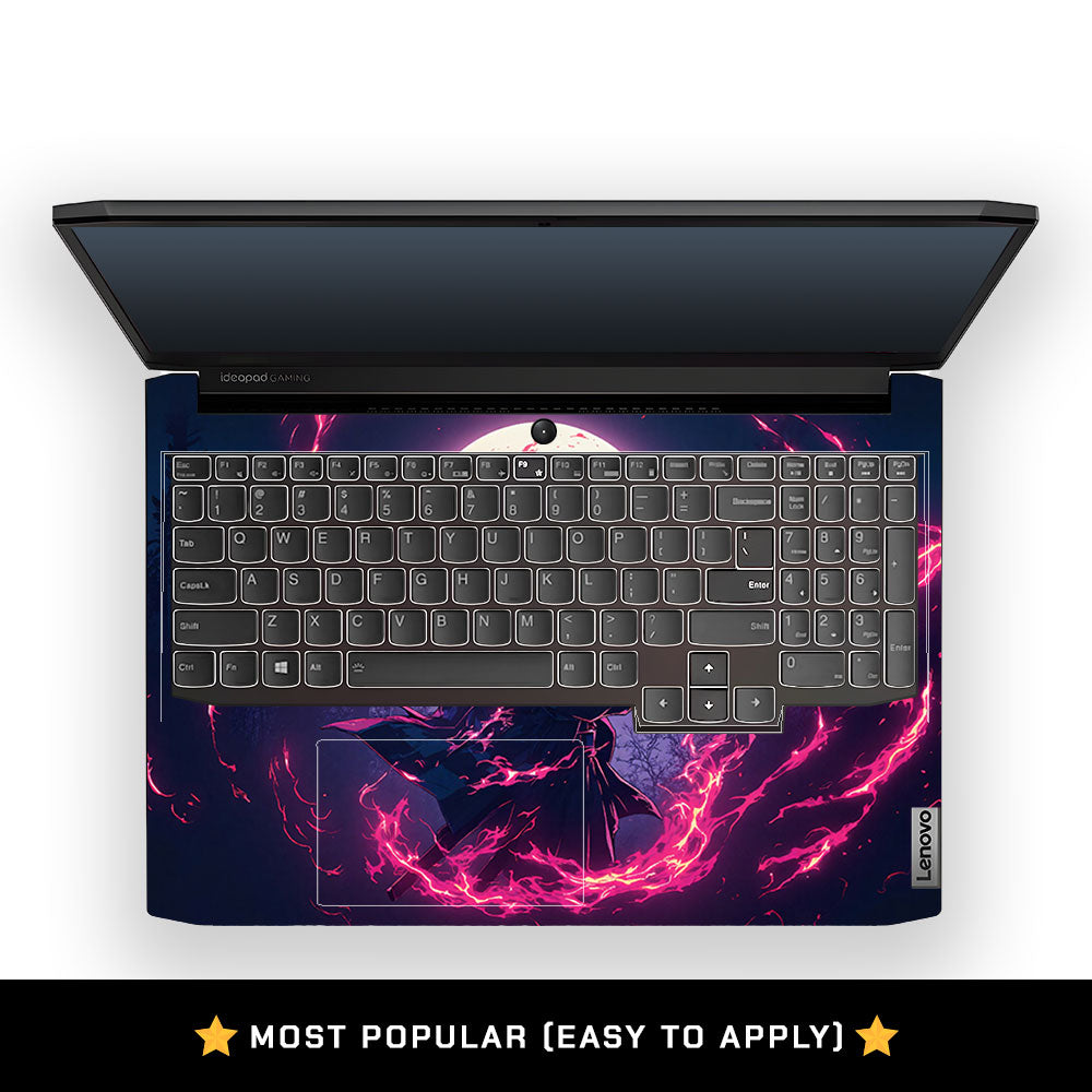 Ember Anime Swordsman Lenovo IdeaPad Gaming 3 15ACH6 and 15IHU6 Laptop Skin