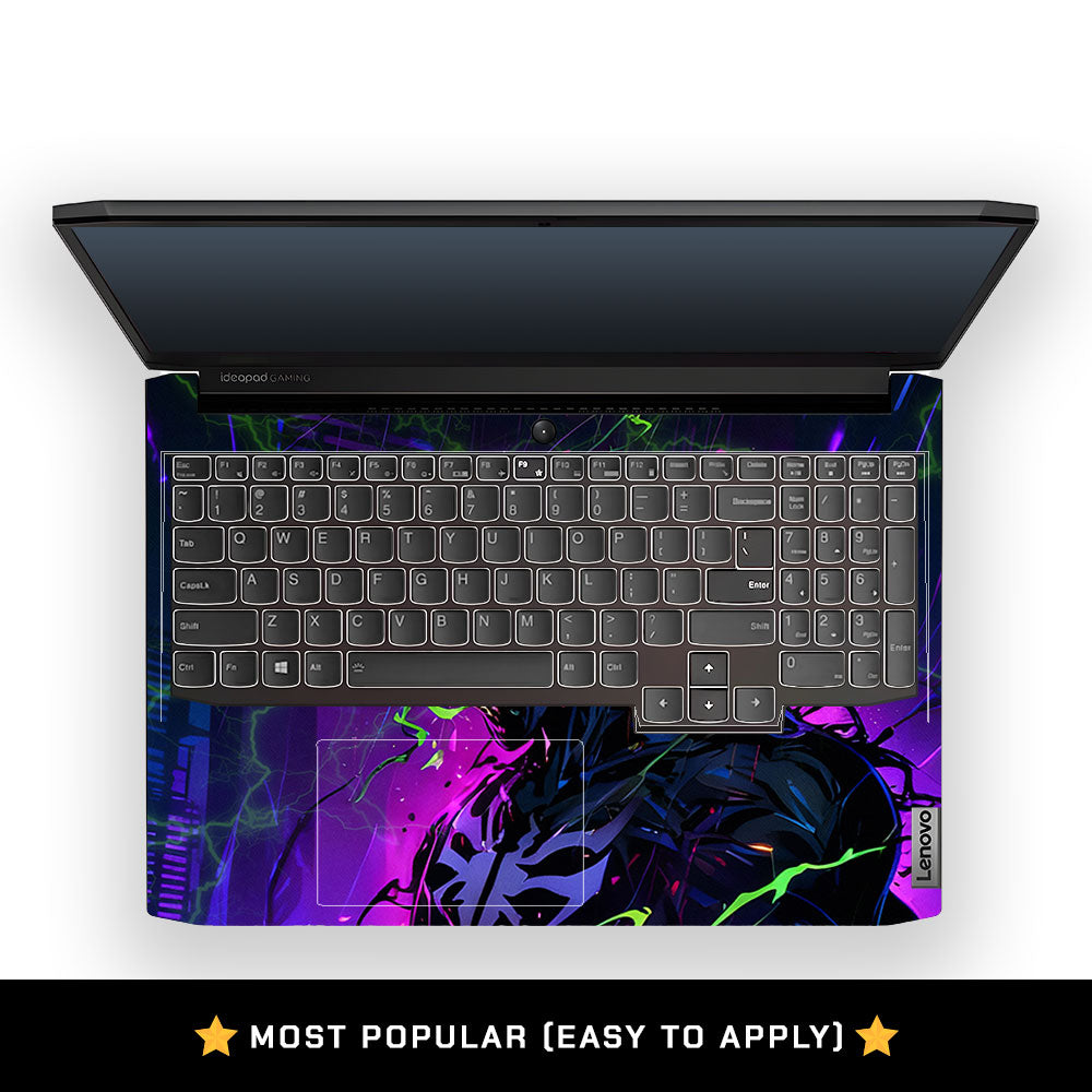 Venom Chaos Surge Lenovo IdeaPad Gaming 3 15ACH6 and 15IHU6 Laptop Skin