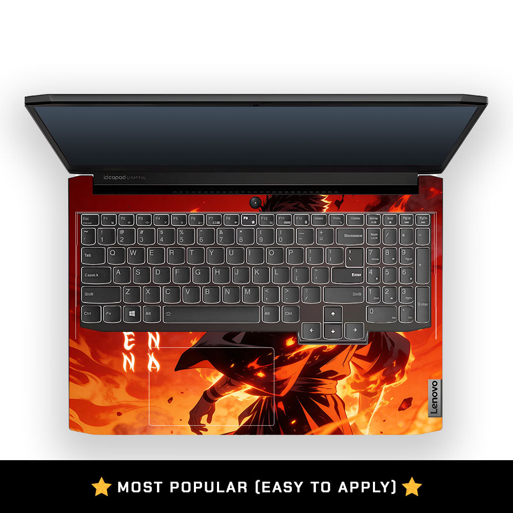 Anime Curse Demon Lenovo IdeaPad Gaming 3 15ACH6 and 15IHU6 Laptop Skin