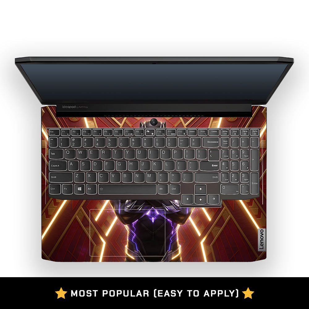 Wakanda Royal Power Lenovo IdeaPad Gaming 3 15ACH6 and 15IHU6 Laptop Skin