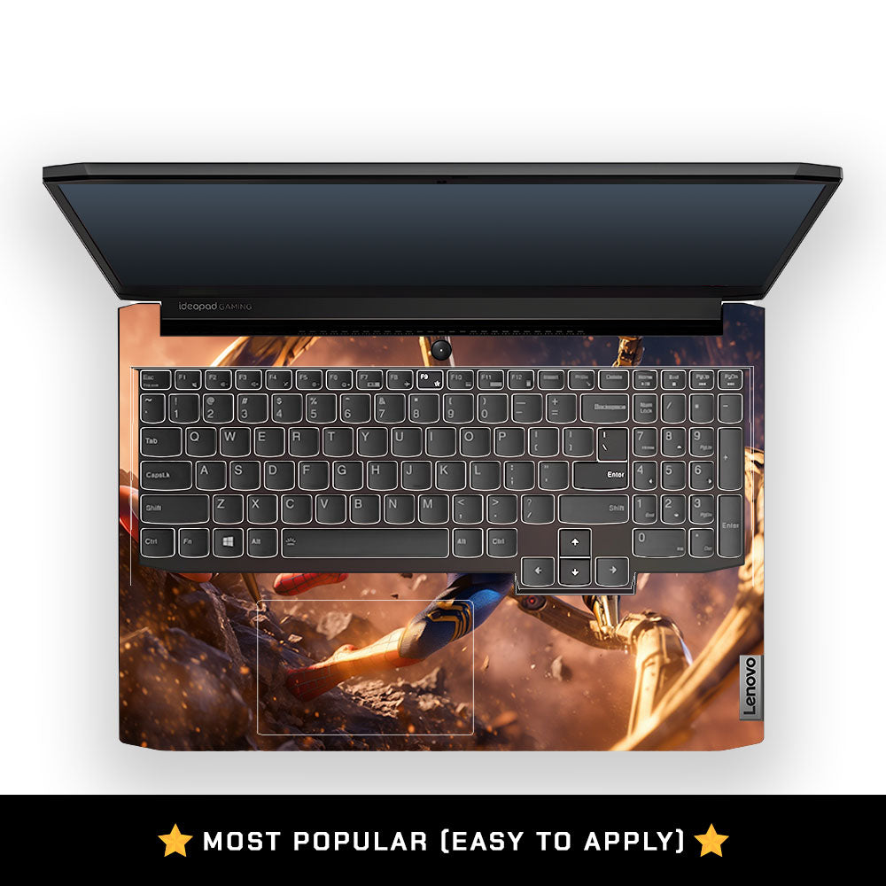 Spider Man Mech Arms Lenovo IdeaPad Gaming 3 15ACH6 and 15IHU6 Laptop Skin