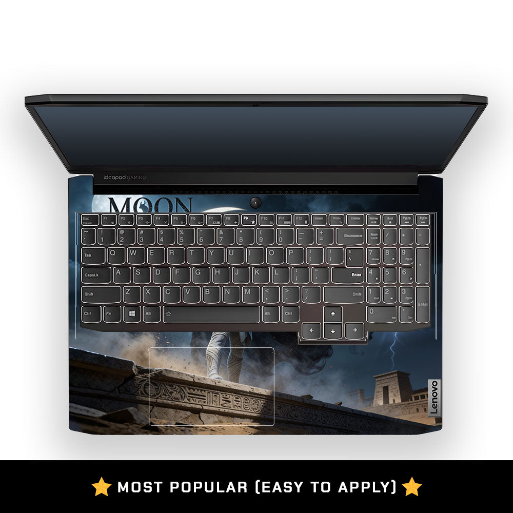 Moon Knight Lunar Vigil Lenovo IdeaPad Gaming 3 15ACH6 and 15IHU6 Laptop Skin