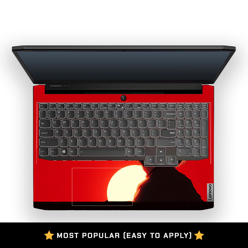 Sunset Football Icon Lenovo IdeaPad Gaming 3 15ACH6 and 15IHU6 Laptop Skin