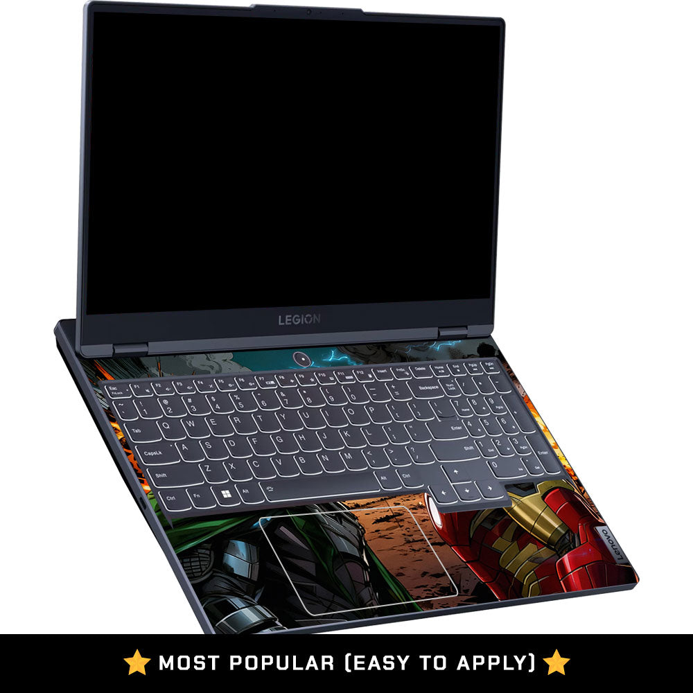 Iron Man vs Doom Lenovo Legion 5 15IRX9 Laptop Skin