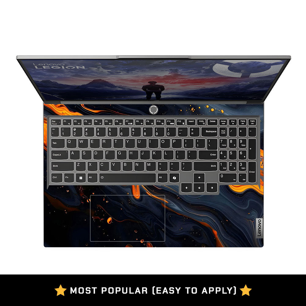 Lava Marble Lenovo Legion 5 16IRX9 Laptop Skin