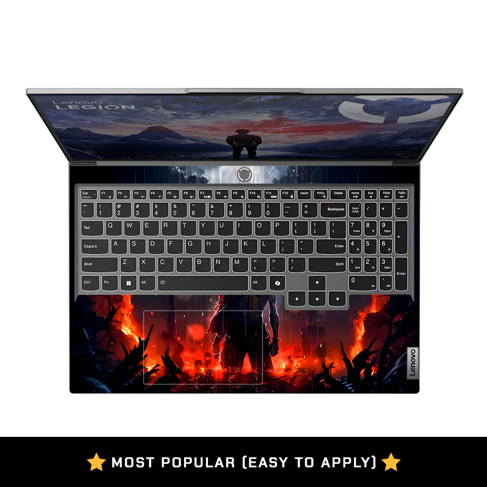 Monkey D. Luffy Blazing Red Lenovo Legion 5 16IRX9 Laptop Skin