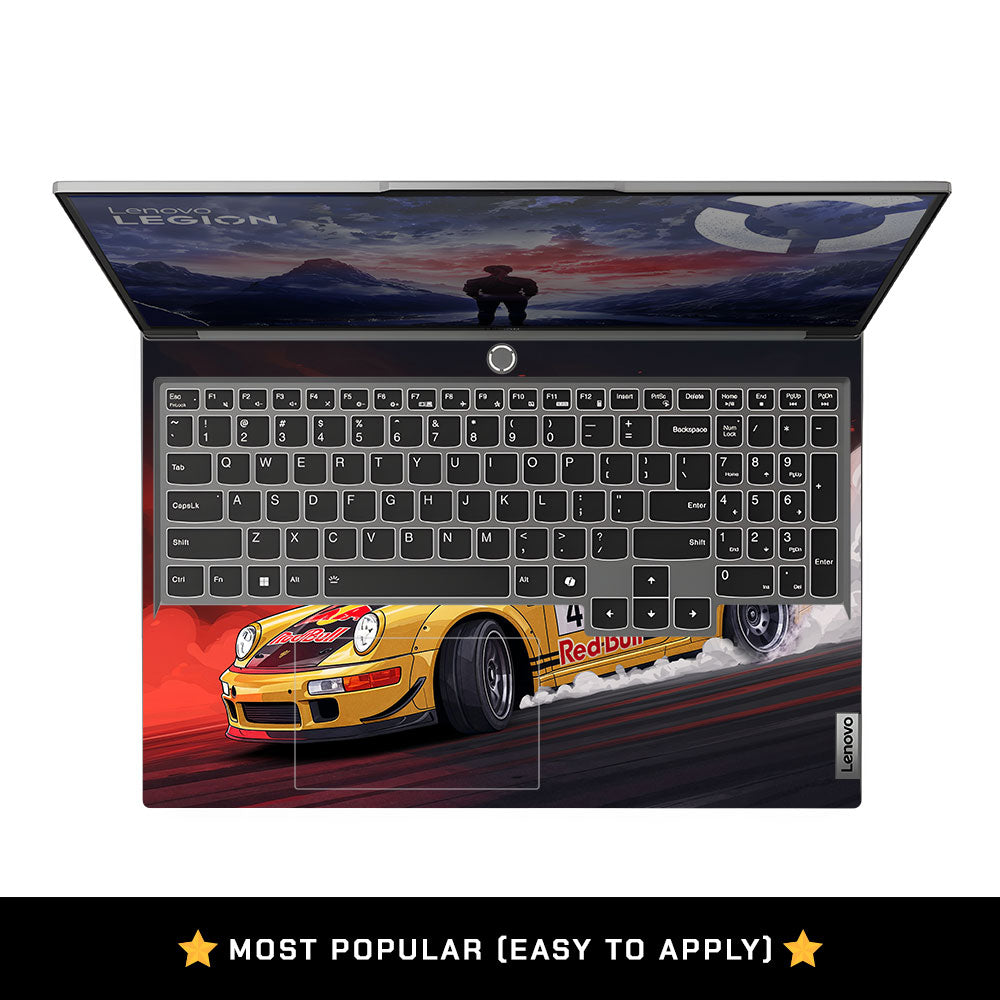 Porsche 911 Red Bull Classic Racer Lenovo Legion 5 16IRX9 Laptop Skin