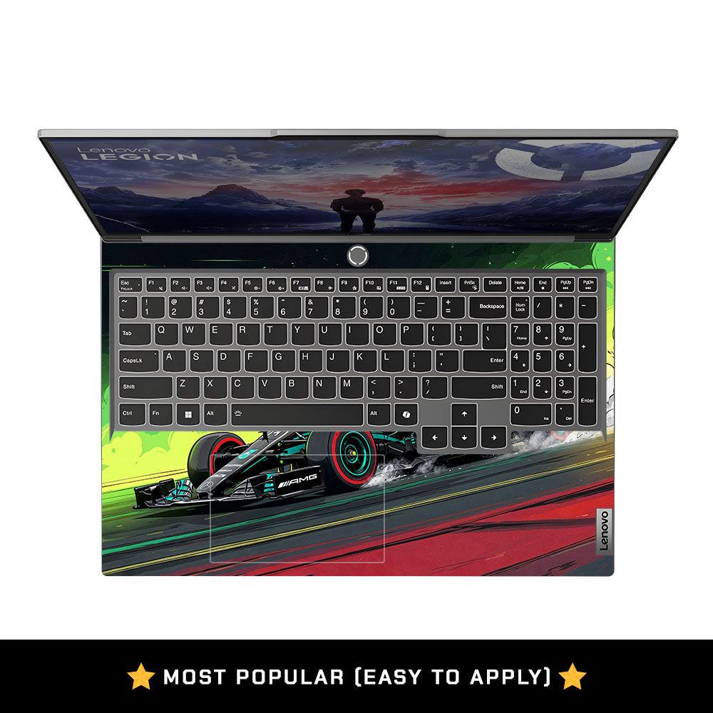 W15 F1 Red Bull x AMG Velocity Lenovo Legion 5 16IRX9 Laptop Skin