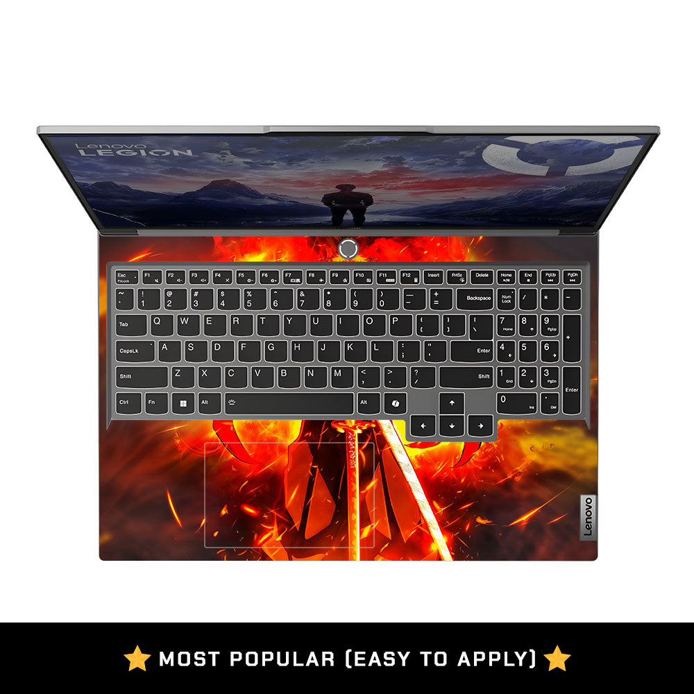 Flame Hashira Rengoku Lenovo Legion 5 16IRX9 Laptop Skin
