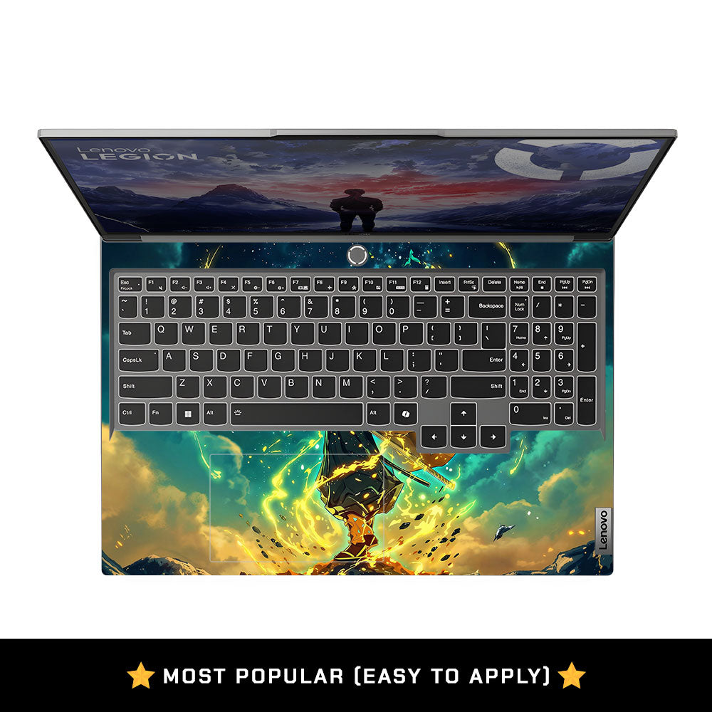 Zenitsu Thunder God Lenovo Legion 5 16IRX9 Laptop Skin