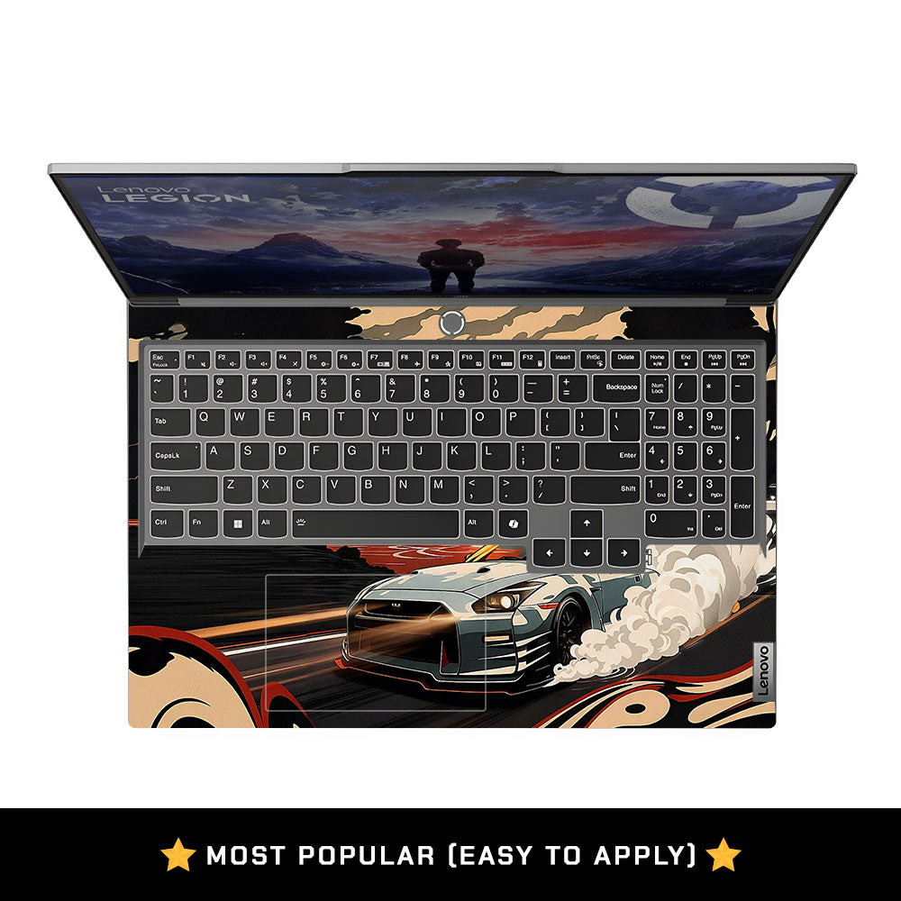 Samurai Rising Sun GTR Lenovo Legion 5 16IRX9 Laptop Skin