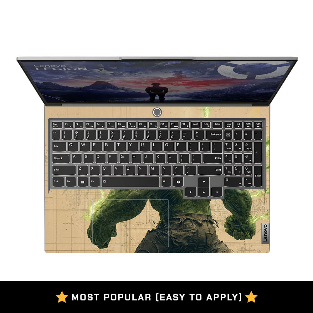 Hulk Unleashed Lenovo Legion 5 16IRX9 Laptop Skin