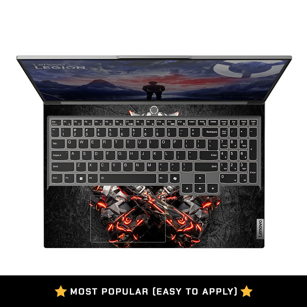 Black Panther Glowing Fury Lenovo Legion 5 16IRX9 Laptop Skin