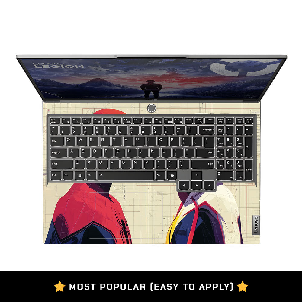 Spider Man X Spider Gwen Lenovo Legion 5 16IRX9 Laptop Skin
