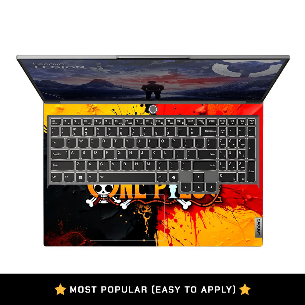 One Piece Paint Splash Lenovo Legion 5 16IRX9 Laptop Skin