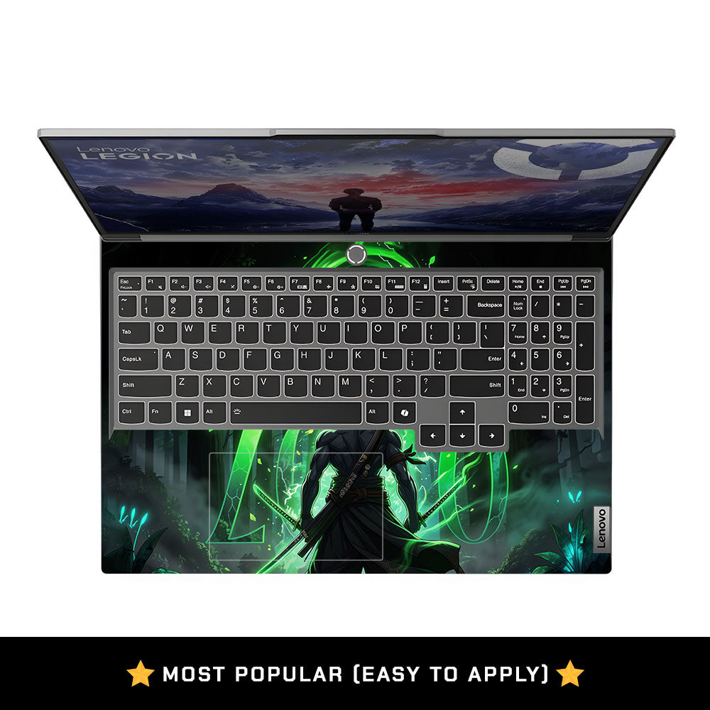 Emerald Blade Warrior Lenovo Legion 5 16IRX9 Laptop Skin