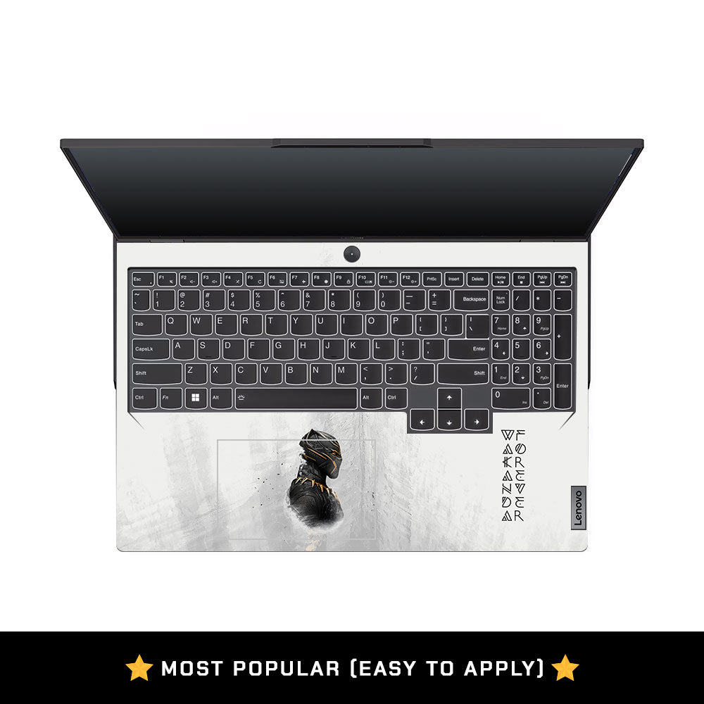 Wakanda Forever Black Panther Comic Lenovo Legion 5 Pro 16IRX8 and 16IRX9 Laptop Skin