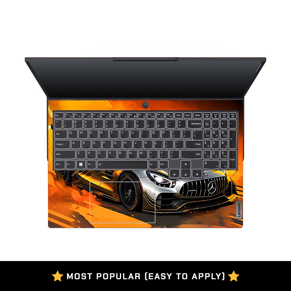 Mercedes AMG GT Lenovo Legion 5 Pro 16IRX8 and 16IRX9 Laptop Skin