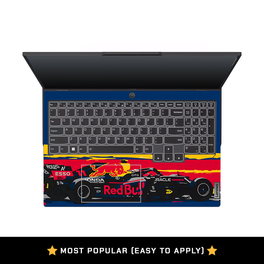 Red Bull Racing Formula One Team Lenovo Legion 5 Pro 16IRX8 and 16IRX9 Laptop Skin
