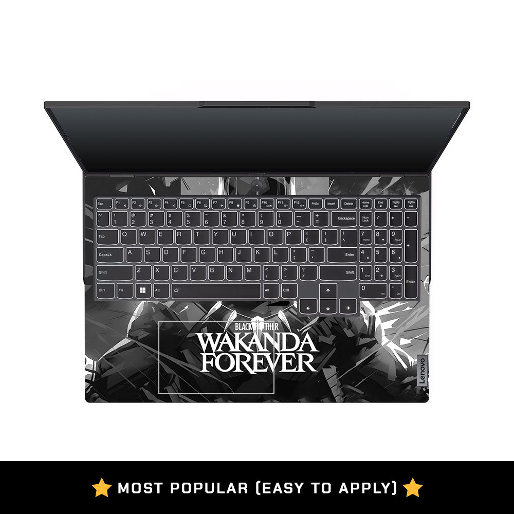 Black Panther Wakanda Forever Lenovo Legion 5 Pro 16IRX8 and 16IRX9 Laptop Skin