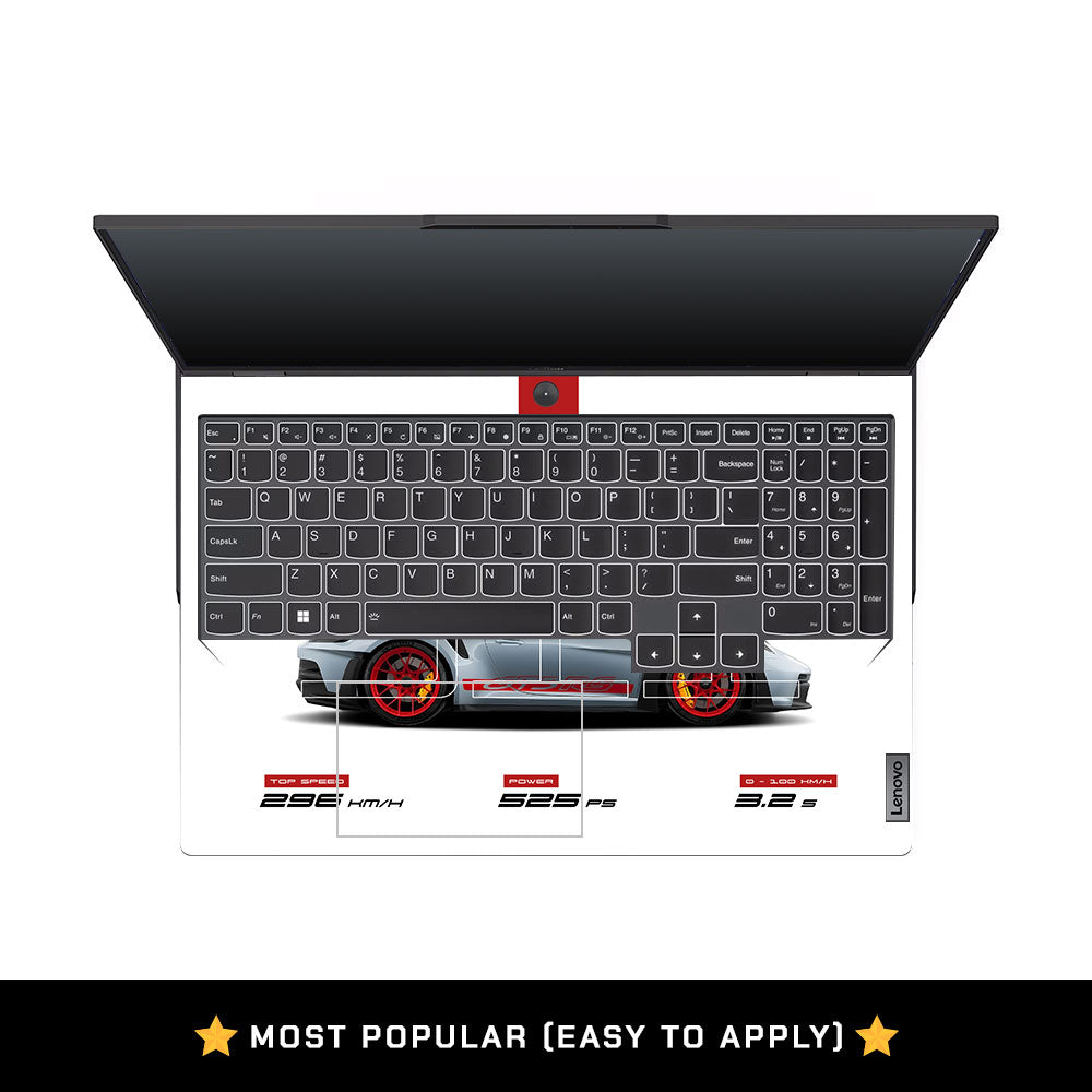 Porsche 911 GT3 RS Lenovo Legion 5 Pro 16IRX8 and 16IRX9 Laptop Skin