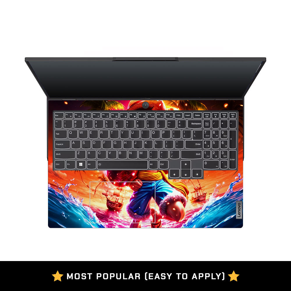Golden Aura Pirate Lenovo Legion 5 Pro 16IRX8 and 16IRX9 Laptop Skin