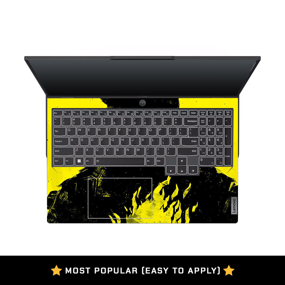 Backlit SAMURAI Jacket Lenovo Legion 5 Pro 16IRX8 and 16IRX9 Laptop Skin