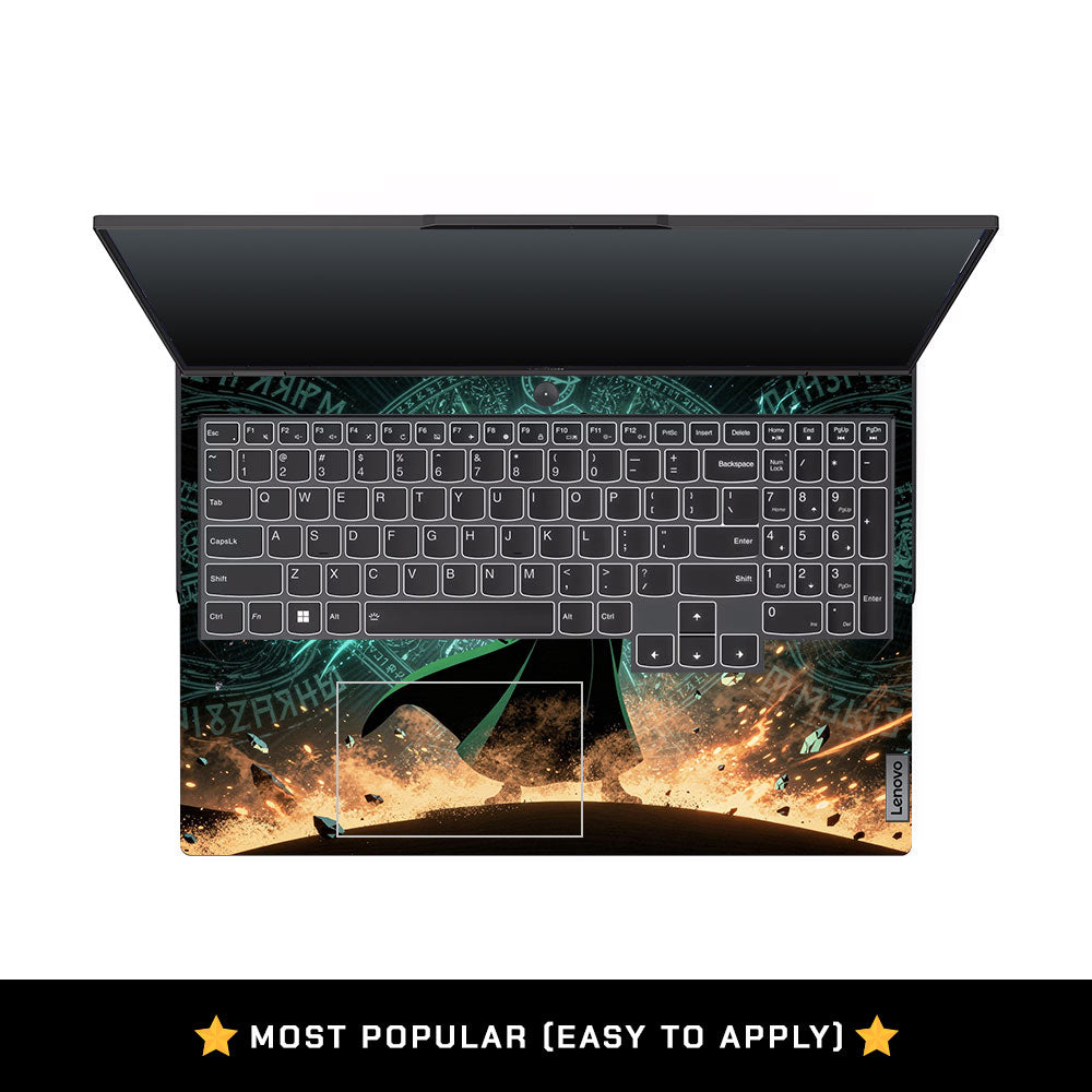 Loki Silhouette Red Strike Lenovo Legion 5 Pro 16IRX8 and 16IRX9 Laptop Skin