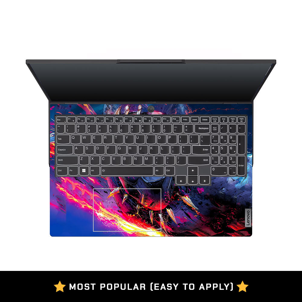 Vibranium Fury Wakandan Charge Lenovo Legion 5 Pro 16IRX8 and 16IRX9  Laptop Skin