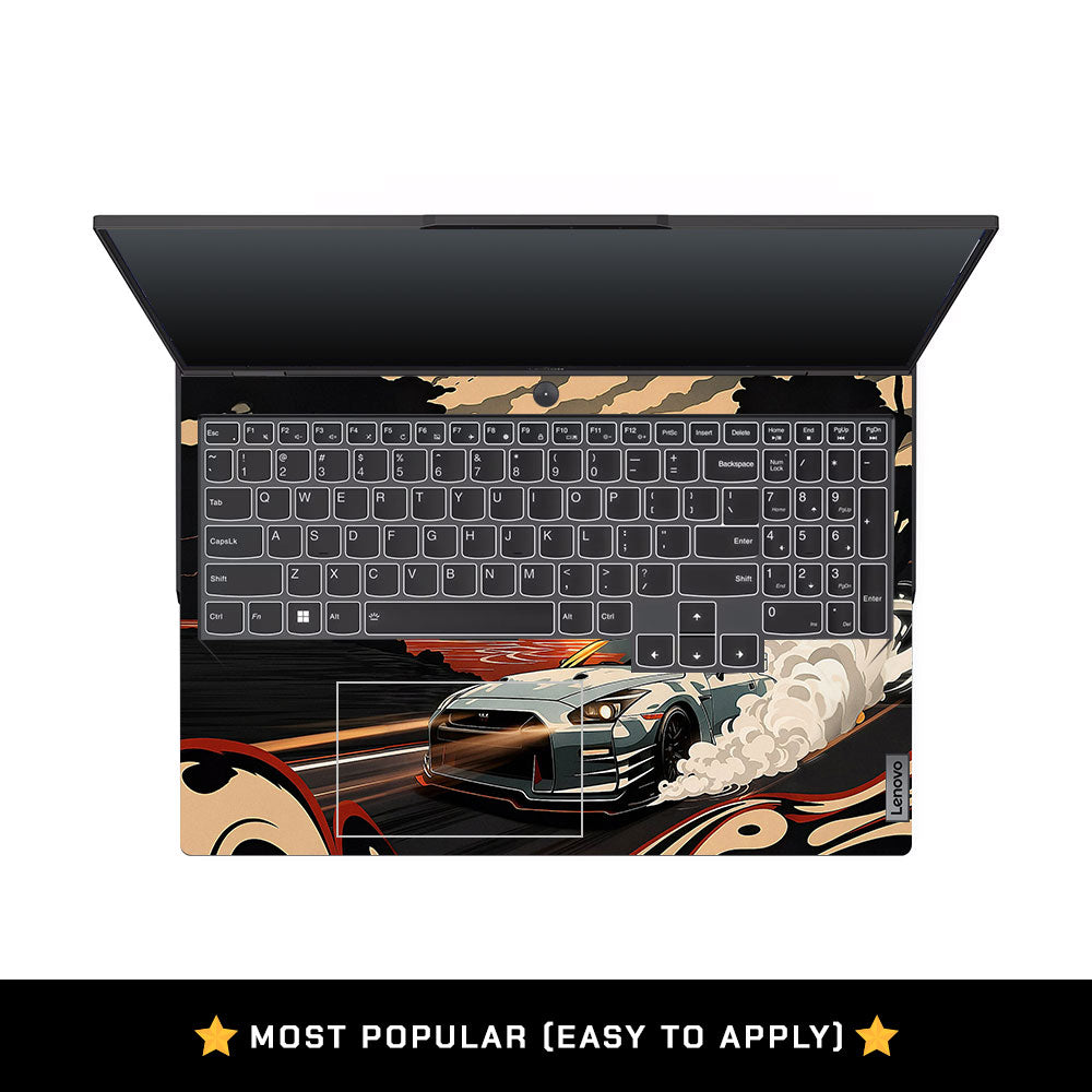 Samurai Rising Sun GTR Lenovo Legion 5 Pro 16IRX8 and 16IRX9  Laptop Skin