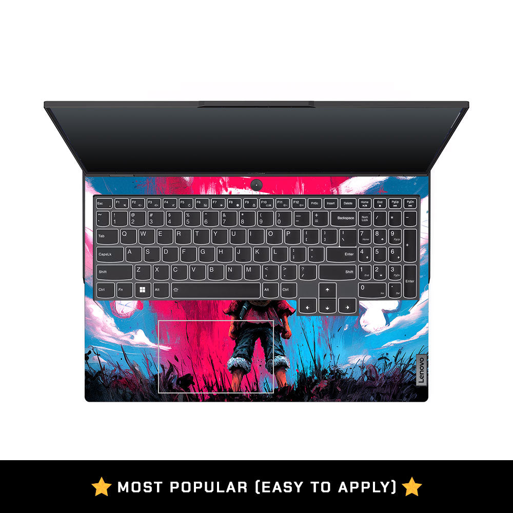 Straw Hat Graffiti One Piece Lenovo Legion 5 Pro 16IRX8 and 16IRX9 Laptop Skin