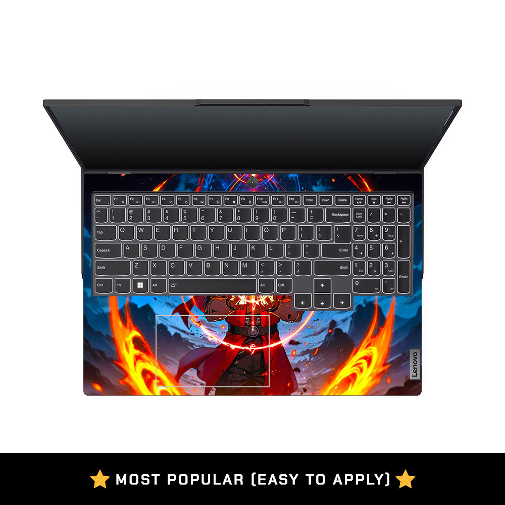 Edward Elric Fullmetal Alchemist Lenovo Legion 5 Pro 16IRX8 and 16IRX9 Laptop Skin
