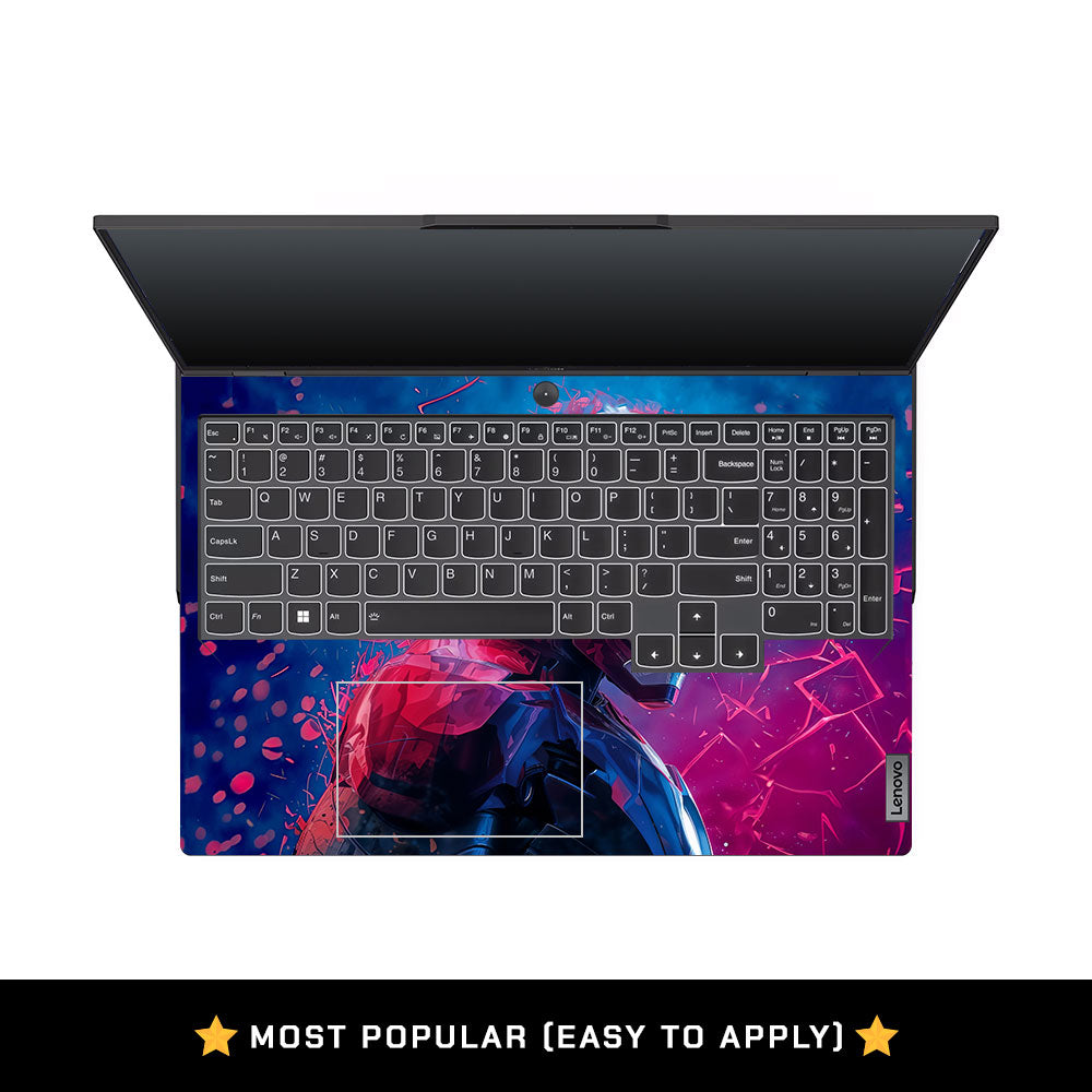 Iron Man Neon Tech Lenovo Legion 5 Pro 16IRX8 and 16IRX9 Laptop Skin